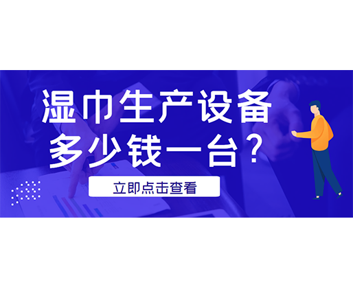 濕巾生產(chǎn)設備多少錢一臺？廠家發(fā)貨免費試機！